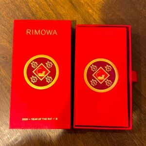 RIMOWA NEW Lunar New Year Red Money Envelopes Chinese Rat Gold Red